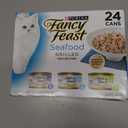 Purina Fancy Feast Grilled Wet Cat Food Seafood Collection in Wet Cat Food Variety Pack - (Pack of 24) 3 oz. Cans