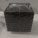 Goovilla 6x6 Post Caps Black(Actual 5.5" x 5.5"), 8 Pack Fence Post Caps with 16 Screws and Easy Installation, Sturdy Waterproof Plastic Deck Post Caps with Frosted Finishing Touch, Protect Wood Post