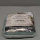 Mueller Ultratemp King Size Sheets Set, Super Soft 1800, 6 Piece, Deep Pocket up to 16" Cooling Sheets King Size, Transfers Heat, Breathes Better, Hypoallergenic, Wrinkle, Light Teal