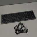 TECKNET Wireless Bluetooth Keyboard Rechargeable - Ultra Slim 2.4G+BT Keyboard with Number Pad, Low Profile Compact Silent Keyboards for Laptop, Computer, PC, Tablet, Multi Devices Easy Switch