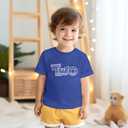 2nd Birthday Shirt Toddler Boys 2 Year Old Kids Outfit boy Second Party t-Shirt Two (US, Age, 3 Years, Charcoal Blue)