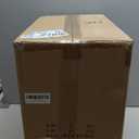 Globe Outdoor Lamp Post Lights for Driveway Yard Patio Garden, Aluminum Waterproof Exterior Pier Mount Lamp, Round Pole Lantern Outside Lawn Post Lighting Fixtures for 3" Pole Fence Deck, 2 Pack