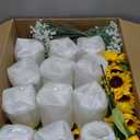 85 Pcs/ 12 Set Sunflower Mason Jar Table Centerpiece Mason Jar Vases Faux Floral with Rope Boho Rustic Flower Table Decoration for Reception Engagement Party Bridal Shower Wedding
