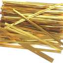 2 x HAZOULEN 200-Piece Clear Cello Treat Bags Popcorn Candy Bags with Twist Ties, 12" x 6.5"