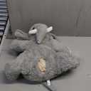 Elephant Weighted Stuffed Animals 5 lbs 16 inches Gray, Large Weighted Elephant Plushie Cuddly Pillow Gift for Kids & Adults
