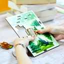 4 x First Fathers Day Giftss for New Dad, First Dad Gift 3D Pop-out Wooden Card with Envelope & Seal, 1st Father's Day Giftss for Son, Gifts for Dads To Be