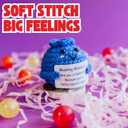 Flirty Berry Pack  Crochet Stuffed Berries Bulk Variety Pack w/Stand (5 pc). Handmade Crochet Figurines Decor - Desk, Office, Coworker, Friend