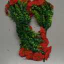 WHL Alexanders Artificial Fake Flowers Plants3 Bundles Artificial Flower Plants or Front Porch, Window, Doorway, Flower Pot Decoration