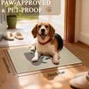 Geometric Plant Door Mat for Front Back Door, Pet-friendly Low-Profile (60400.5cm) with Portable Bag, Washable Floor Mat; Lightweight Durable Doorway Mat/Entry Rug for Indoor and Outdoor