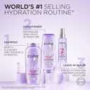 L'Oreal Paris Elvive Hyaluron Plump Shampoo and Conditioner Set for Dehydrated, Dry Hair with Hyaluronic Acid Care Complex, 1 Kit (2 Products)