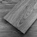 12-Pack 18 Sq. Ft Peel and Stick Floor Tiles,Deep Grey Vinyl Wood Plank,Self-Adhesive Waterproof for Bedroom, Kitchen, Living Room Home Decor (36In6In)