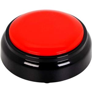 Voice Recording Button Easy Button Record 30 Seconds Talking Message Funny Office Gift Battery Powered Recordable Sound Buttons