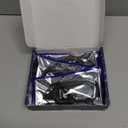 Pristis Heavy Duty Zinger Retractors, Saltwater Resistant 28" Stainless Steel Wire Retractable Badge Holder, Keychain Lanyard