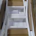 SogesHome 5-Pieces Dining Table Set, Kitchen Table and Chairs for 4, Kitchen Dining Room Table Set for Home, Restaurant, Grey&White