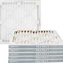 Amazon Basics 14x14x1 Air Filter 6-Pack, MERV 11 AC Furnace Filters, Allergen Control , Removes Dust, Pollen and Lint (Actual Size: 13.75" x 13.75" x 0.75")