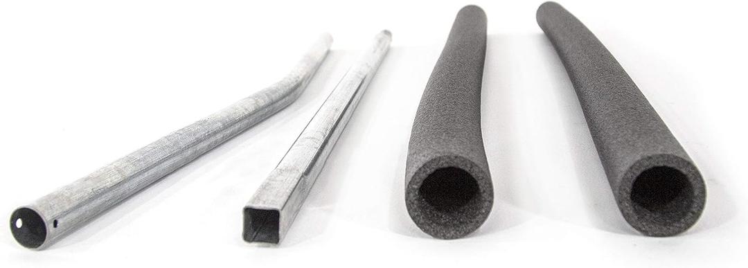 Skywalker Trampolines Single Enclosure Pole Set 4201; 4202; 5075, Galvanized (PK0018)