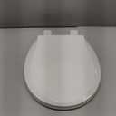 Toilet Seat, Round Toilet Seat with Toddler Seat Built in, Potty Training Toilet Seat Round Fits Both Adult and Child, with Slow Close and Magnets- Round (White)