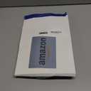 Gandeer Set of 6 Round Placemats 15 Inch Cotton Linen Scalloped Embroidery Placemats Washable Double Layered Rustic Dinner Table Mats Decor Fabric for Hotel Restaurant Kitchen (Floral/ Blue)