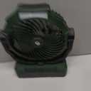 FRIZCOL 3-in-1 Camping Fan - Portable Fans Rechargeable - 24000mAh Battery Powered Fan with Light & Remote for Indoor, Outdoor, Tent, Travel, Fishing, Jobsite, Gifts for Men Dad Him - Green