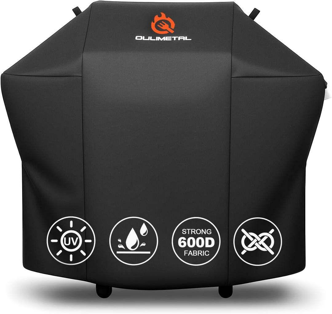 48 Inch for Weber Spirit 2 Grill Cover - 600D Heavy Duty Waterproof BBQ Grill Cover Waterproof Weather Resistant,UV & Fade Resistant,for Weber Spirit II 200 Series,Spirit 200 Gas Grill