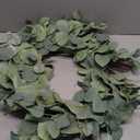 20inch Eucalyptus Wreaths for Front Door Spring and Summer Green Wreath with Berries Farmhouse Door Wreath Year Round Wreaths for Front Door Indoors