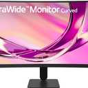 LG 34U60ZB-B 34-inch UltraWide WQHD (3440 x 1440) Curved Computer Monitor, 120Hz, HDR10, 1800R, Switch, Reader Mode, Flicker Safe, Widescreen, HDMI, DP, Black
