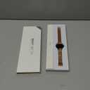 Smart Watches for Women Answer/Make Call, 1.19" AMOLED Smartwatch with Bluetooth for Android iOS Phones, IP68 Waterproof Fitness Tracker with Heart Rate SpO2 Sleep Monitor, Rose Gold