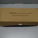 MARCHWAY Lightweight Folding High Back Camping Chair with Head Support, Stable Portable Compact for Outdoor Camp, Travel, Beach, Picnic, Festival, Hiking, Backpacking (Highback Black)