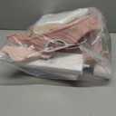 Potty Training Seat, Upgrade 2 in 1 Potty Training Toilet for Toddler, Toddler Toilet Seat for Boys Girls with Support Bar, Anti-Slip Pad and Step Stool (Pink)