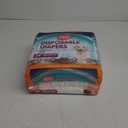 Simple Solution Disposable Dog Diapers, Female Dog Diapers, Puppy Potty Training, Incontinence and Heat Cycle Protection, Large Diapers for Dogs, 18-27 Inch Waist, 30 Count