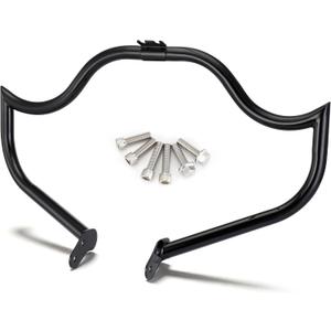MoKitDora Crash Bar Highway Meathook Engine Guard for Harley Sportster 2004-2015 1200 883, Black