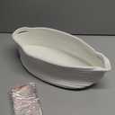 Pro Goleem Small Woven Easter Basket with Gift Bags and Ribbons Durable Burr Baskets for Gifts Empty Small Rope Basket for Storage 12"X 8" X 5" Baby Toy Baskets with Handles, White