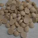 Split Wood Balls 1.5 inch Half Wooden Balls 40mm Unfinished Half Wooden Beads for Crafts and Art Supplies (40PCS)