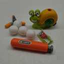 Baseball Sprinkler for Kids, Water Toys for Kids Ages 4-8, Outdoor Toys Play for Toddlers 3-5, 2 in 1 Snail T Ball Set, Summer Backyard Lawn Swimming Pool Birthday Toys for Boys Girly Ages 4+