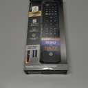 GE Universal Remote Control with Roku or Fire TV Streaming Remote Compartment, use with Samsung, Vizio, LG, Sony, Sharp, Apple TV, TCL, Smart TVs, Streaming Players, Blu-ray, DVD, 4-Device, 59046