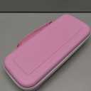 Orzly Carry Case designed for Playstation Portal remote player for PS5 Console holds accessories, Travel and Storage Protection for headset charger and more PINK/GREY - Gift box edition