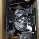 ANDGOO 4 Pack Adhesive Curtain Rod Holders No Drilling, Renter Friendly Curtain Rod Brackets, Heavy Duty Curtain Rod Hooks Hanger for 0.5'' to 1.2'' Rods, Apartment Bathroom Dorm Kitchen (Black)