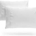 Cosy House Collection Premium Rayon Derived from Bamboo Pillowcase Set of 2 - Ultra Soft, Cooling & Breathable Bedding (King, White)