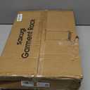 Clothes Rack - Large-Capacity Clothing Racks for Hanging Clothes with Lockable Wheels, Space-Saving Metal Coat Rack for Bedroom, Laundry Room, Entryway, 45.6" x 16.9" x 59", Silver