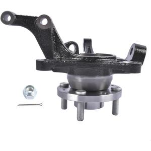GELUOXI Front Right Steering Knuckle & Wheel Bearing Hub Assembly Replacement for Chevy Aveo 2004-2011 Aveo5 2007-2011 96535191