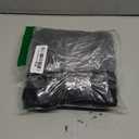 V VOLKGO Super Extra Large Stroller Bag for Airplane with Padded Backpack Shoulder Straps, Double Stroller Cover for Air Travel, Jogger & Carrier - Fits All, Gate Check Bag, Waterproof Travel Cover. (Black)