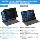 ipad pro 11 privacy screen protector for iPad Air 5th 10.9"/Air 4th 3rd 2nd 1st Generation, Removable&Reusable Anti Blue Light Glare Spy Privacy Filter-High Sensitive/HD/Privacy Protection Screen
