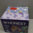 The Honest Company Comfort Dry Overnight Diapers, Up to 12 Hours Protection, Hypoallergenic, Fragrance-Free, Cozy Cloud + Star Signs, Club Box Size 6 (35+ lbs), 34 Count