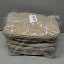 OIASKET 6 Pack Storage Baskets for Shelves, Small Baskets for Shelves, Cute Decorative Storage Bins, Organizer Basket for Gifts Empty, 11.8''Lx7.8''Wx4.7''H-Brown