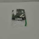 LVTXIII Outdoor Tablecloth with Umbrella Hole and Zipper, 60 Inch Water-Repellent Patio Table Cloth, Round Table Covers for Backyard Garden, Palm Green