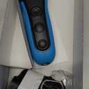 Braun Electric Series 3 Razor with Precision Trimmer, Rechargeable, Wet & Dry Foil Shaver for Men, Blue/Black, 4 Piece