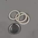 Bialetti Replacement Gaskets and Filter for 1 Cup Moka / Break / Dama / Mini Express Espresso Makers (1-CUP Size)