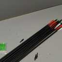 GPP Archery Carbon 30-Inch Targeting/Hunting Arrows Field Points Replaceable Tips for Recuve Bow & Compound Bow (12PK Black)