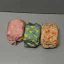 Langsprit Washable Female Dog Diapers - Doggie Reusable Diapers for Doggy Puppy Female in Period - Highly Absorbent Dog Heat Panties (Flamingo Duck) M