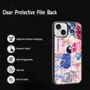 Aesthetic Collage Shockproof Protective Trendy Preppy Phone Case for iPhone 15 Cute Flower Bow Cover